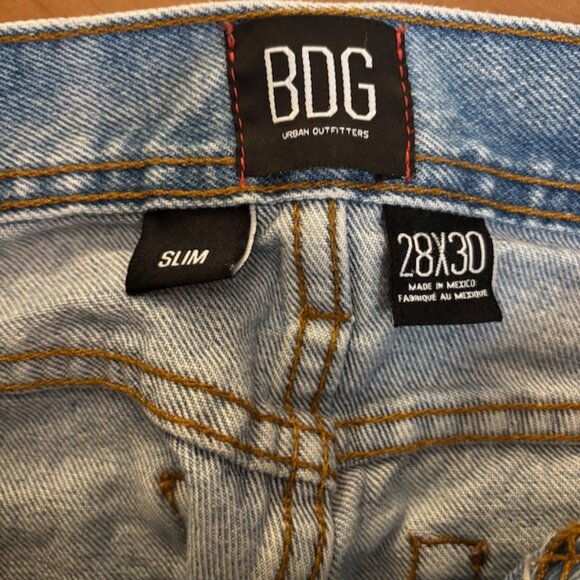 BDG Urban Outfitters Womens Jeans Size 28 x 30 Slim Cotton Classic Casual - Picture 11 of 13